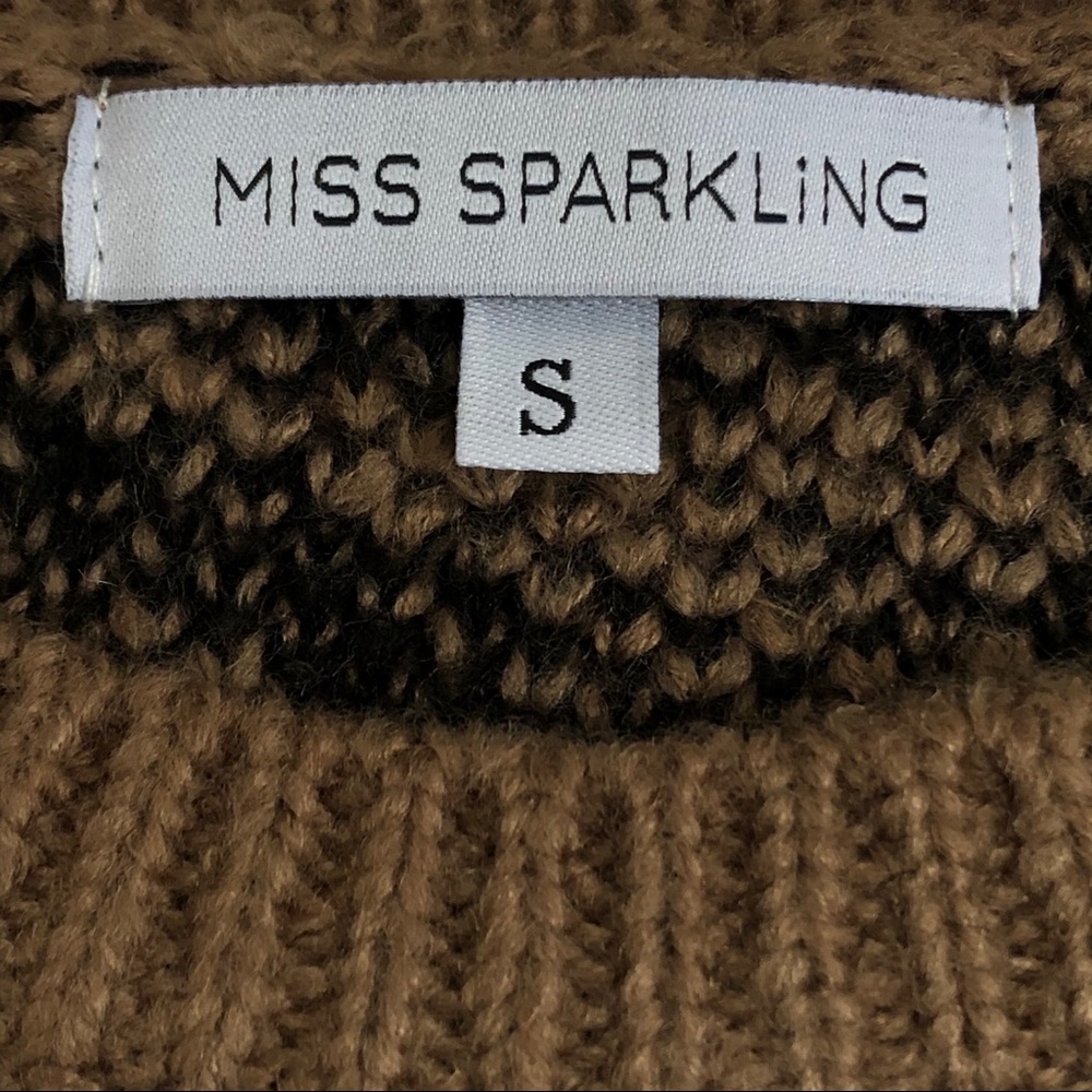 Leopard Print Color Block Sweater - Picture 5 of 5